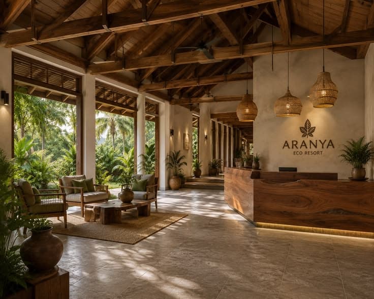 Local Hospitality - Luxury Reception Lobby